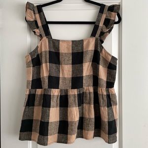 Who What Wear Ruffled Tank